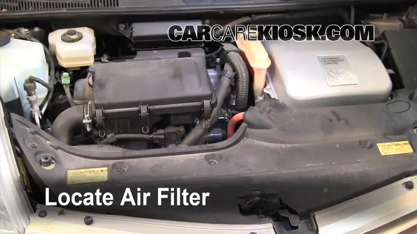 2005 Toyota Prius 1.5L 4 Cyl. Filtre à air (moteur)